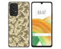 Funda Silicona para Samsung Galaxy A33 5G diseño Sand Camuflaje Dibujos