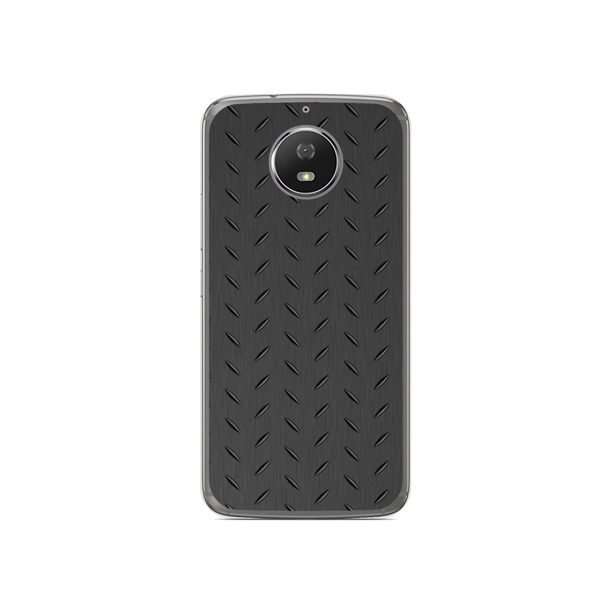 Funda Gel Tpu para Motorola Moto G5S Diseño Metal Dibujos