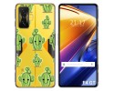 Funda Silicona Transparente para Xiaomi POCO F4 GT 5G diseño Cactus Dibujos