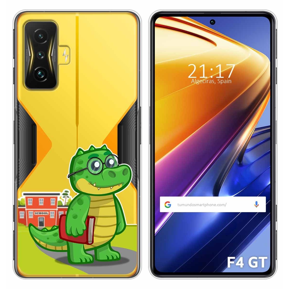 Funda Silicona Transparente para Xiaomi POCO F4 GT 5G diseño Coco Dibujos