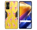 Funda Silicona Transparente para Xiaomi POCO F4 GT 5G diseño Flamenco Dibujos