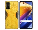Funda Silicona Transparente para Xiaomi POCO F4 GT 5G diseño Hojas Dibujos