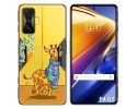 Funda Silicona Transparente para Xiaomi POCO F4 GT 5G diseño Jirafa Dibujos