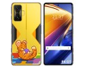 Funda Silicona Transparente para Xiaomi POCO F4 GT 5G diseño Leopardo Dibujos