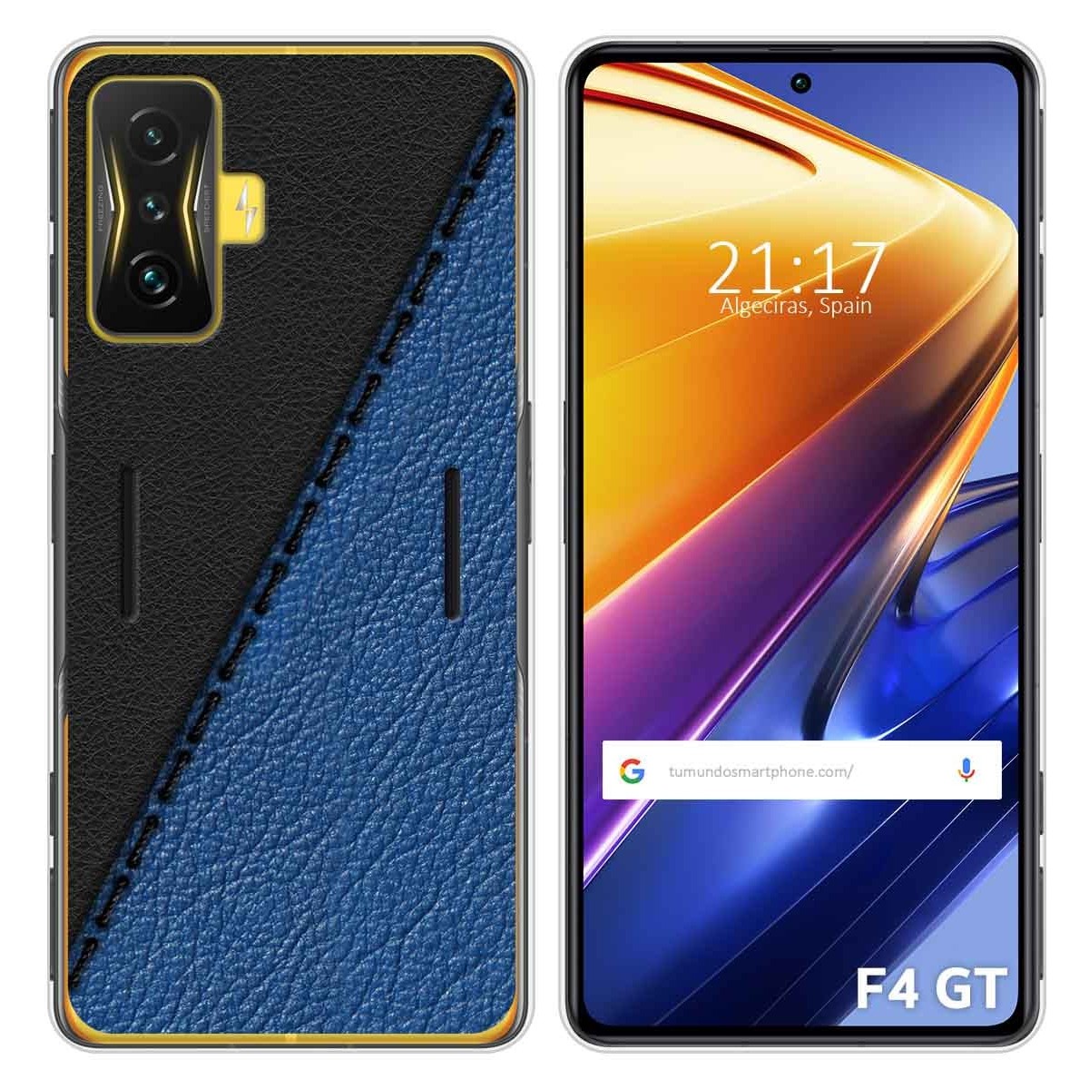 Funda Silicona para Xiaomi POCO F4 GT 5G diseño Cuero 02 Dibujos