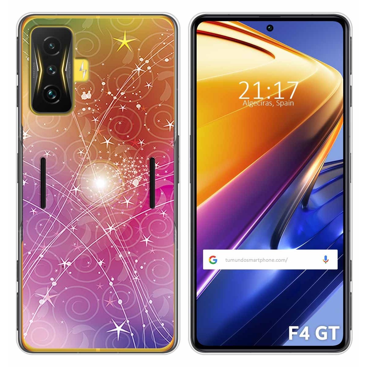 Funda Silicona para Xiaomi POCO F4 GT 5G diseño Abstracto Dibujos