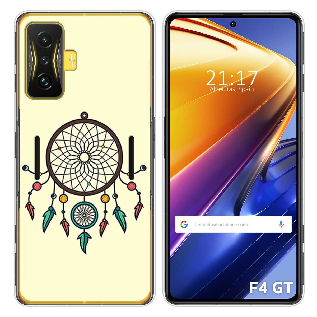 Funda Silicona para Xiaomi POCO F4 GT 5G diseño Atrapasueños Dibujos