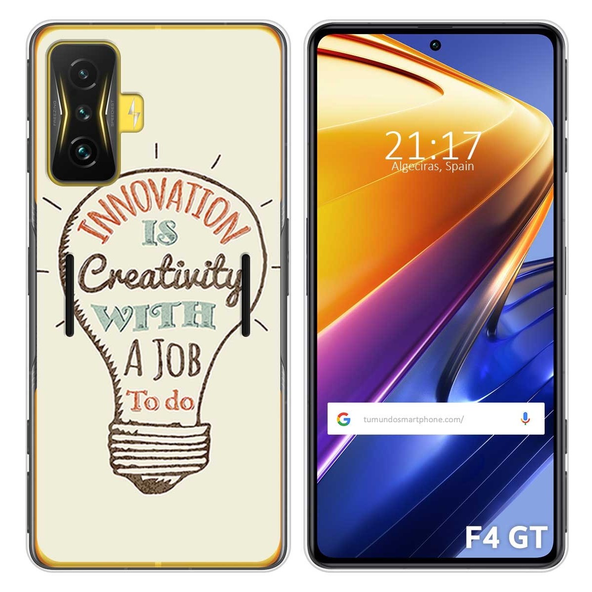 Funda Silicona para Xiaomi POCO F4 GT 5G diseño Creativity Dibujos