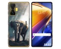 Funda Silicona para Xiaomi POCO F4 GT 5G diseño Elefante Dibujos