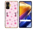 Funda Silicona para Xiaomi POCO F4 GT 5G diseño Flores Dibujos