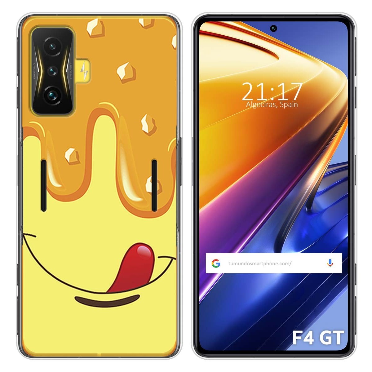 Funda Silicona para Xiaomi POCO F4 GT 5G diseño Helado Vainilla Dibujos