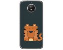 Funda Gel Tpu para Motorola Moto G5S Diseño Tigre Dibujos