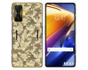 Funda Silicona para Xiaomi POCO F4 GT 5G diseño Sand Camuflaje Dibujos