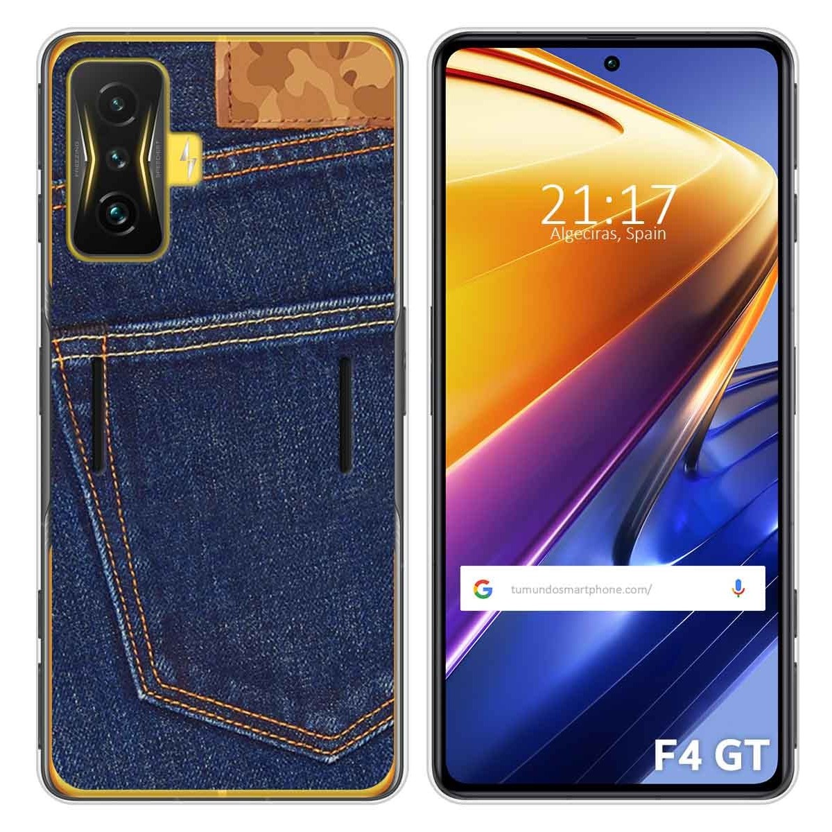 Funda Silicona para Xiaomi POCO F4 GT 5G diseño Vaquero Dibujos