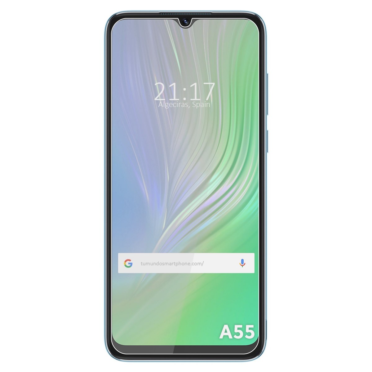 Protector Cristal Templado para Blackview A55 Vidrio