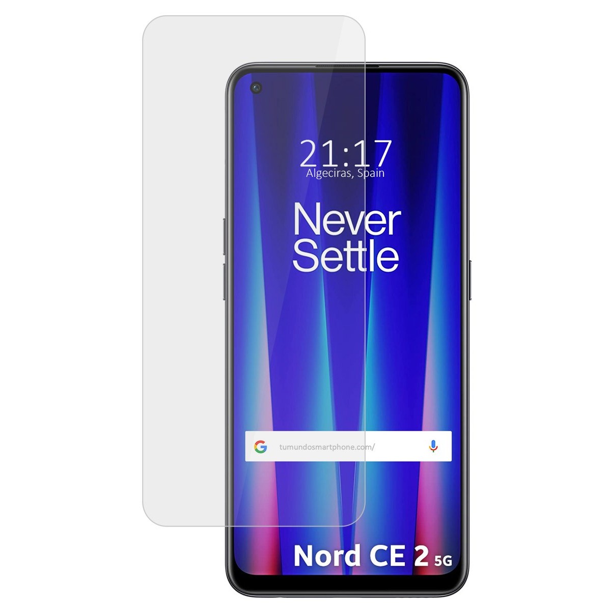 Protector Cristal Templado para Oneplus Nord CE 2 5G Vidrio