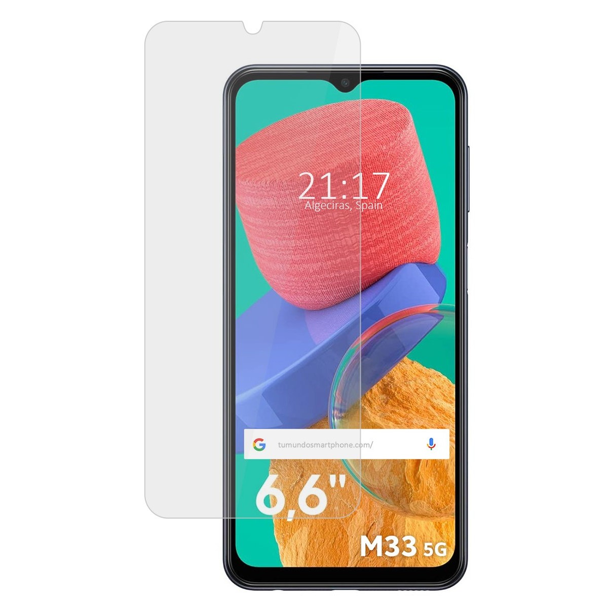 Protector Cristal Templado para Samsung Galaxy M33 5G Vidrio