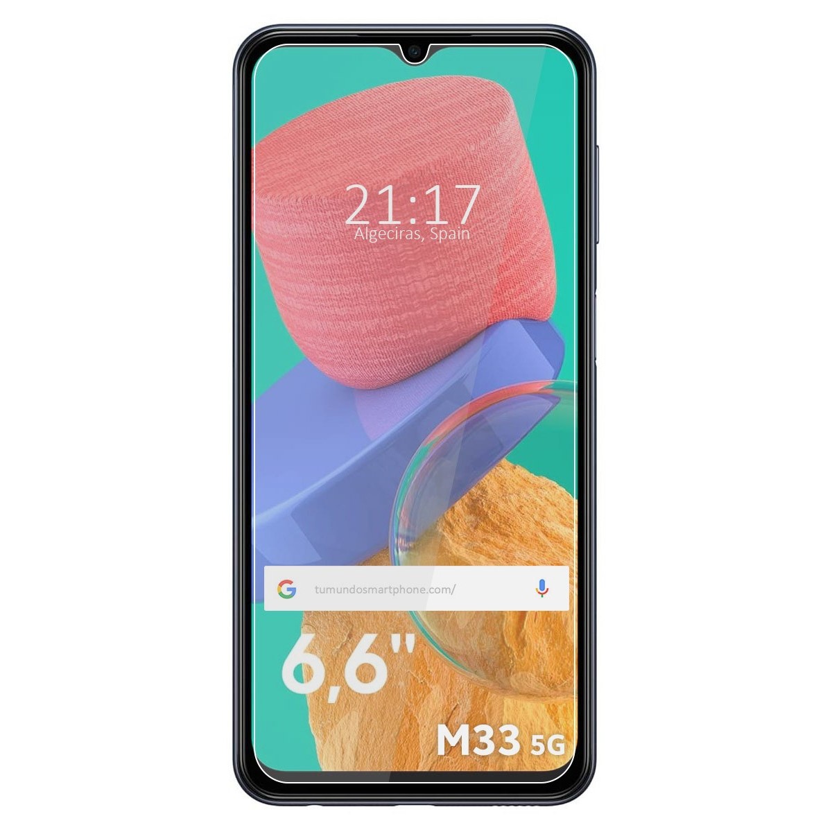 Protector Cristal Templado para Samsung Galaxy M33 5G Vidrio