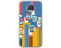 Funda Gel Tpu para Motorola Moto G5S Plus Diseño Apps Dibujos