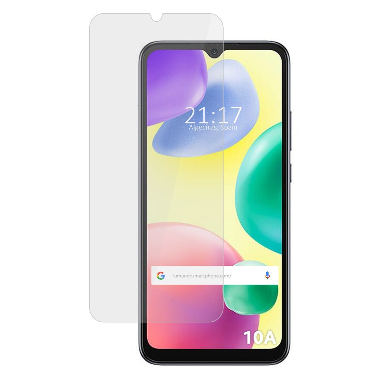 Protector Cristal Templado compatible con Xiaomi Redmi 10A Vidrio