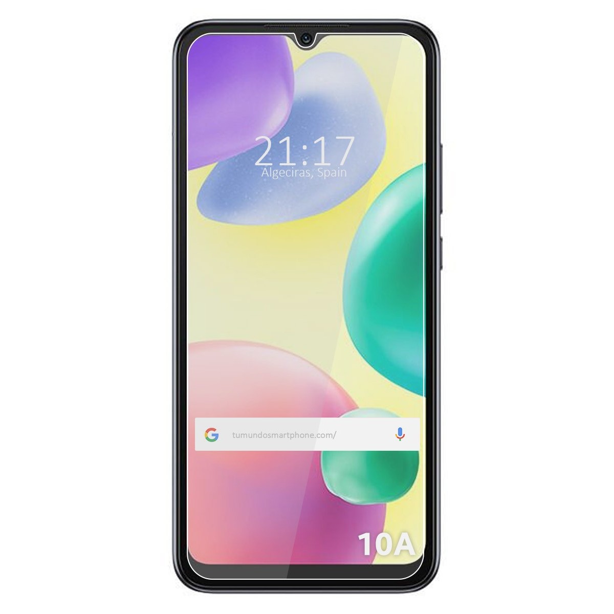 Protector Cristal Templado compatible con Xiaomi Redmi 10A Vidrio