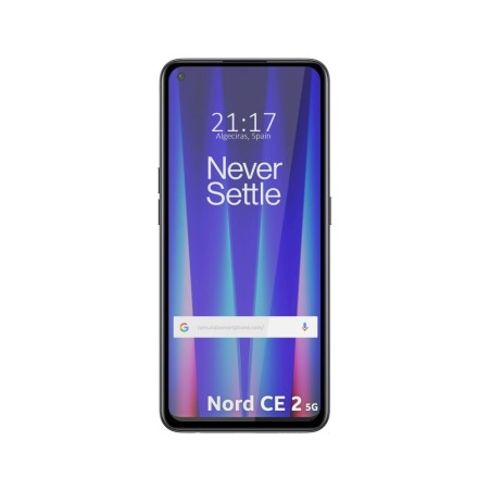 Protector Cristal Templado Completo 5D Full Glue Negro para Oneplus Nord CE 2 5G Vidrio