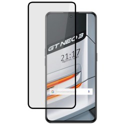 Protector Cristal Templado Completo 5D Full Glue Negro para Realme GT Neo 3 5G Vidrio