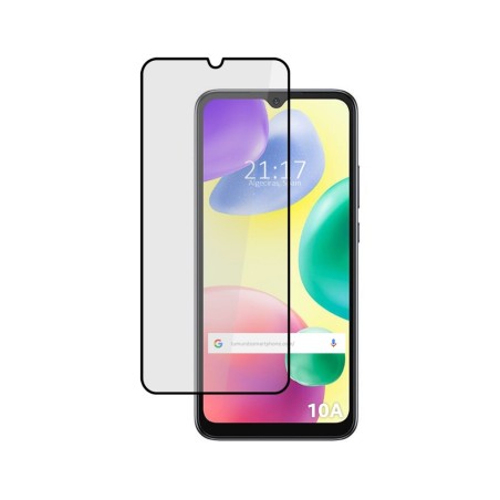 Protector Cristal Templado Completo 5D Full Glue Negro compatible con Xiaomi Redmi 10A Vidrio