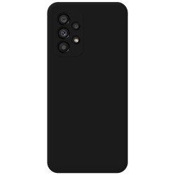 Funda Silicona Líquida Ultra Suave para Samsung Galaxy A33 5G Color Negra 2