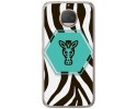 Funda Gel Tpu para Motorola Moto G5S Plus Diseño Cebra Dibujos