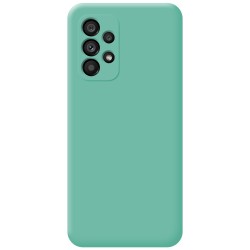 Funda Silicona Líquida Ultra Suave para Samsung Galaxy A33 5G Color Verde 2