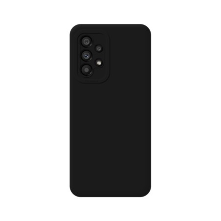 Funda Silicona Líquida Ultra Suave para Samsung Galaxy A53 5G Color Negra