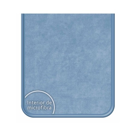 Funda Silicona Líquida Ultra Suave para TCL 30 / 30 5G / 30 Plus Color Azul