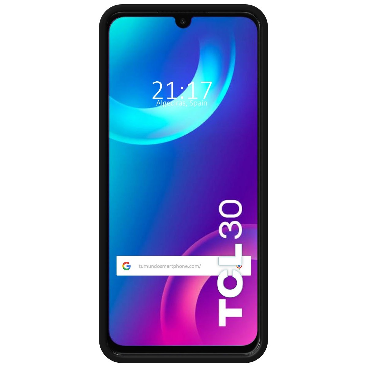 Funda Silicona Líquida Ultra Suave para TCL 30 / 30 5G / 30 Plus Color Negra