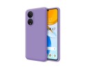 Funda Silicona Líquida Ultra Suave para Huawei Honor X7 color Morada
