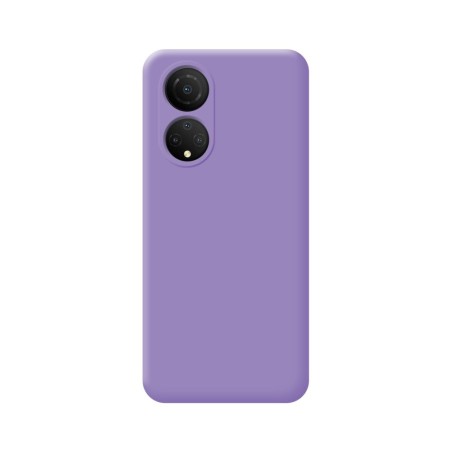 Funda Silicona Líquida Ultra Suave para Huawei Honor X7 color Morada