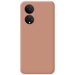Funda Silicona Líquida Ultra Suave para Huawei Honor X7 color Rosa 2