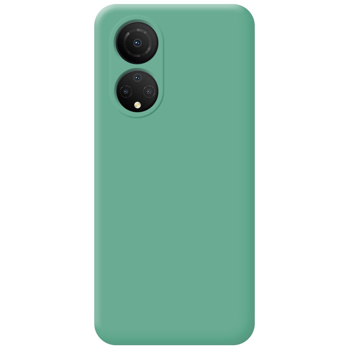 Funda Silicona Líquida Ultra Suave para Huawei Honor X7 color Verde