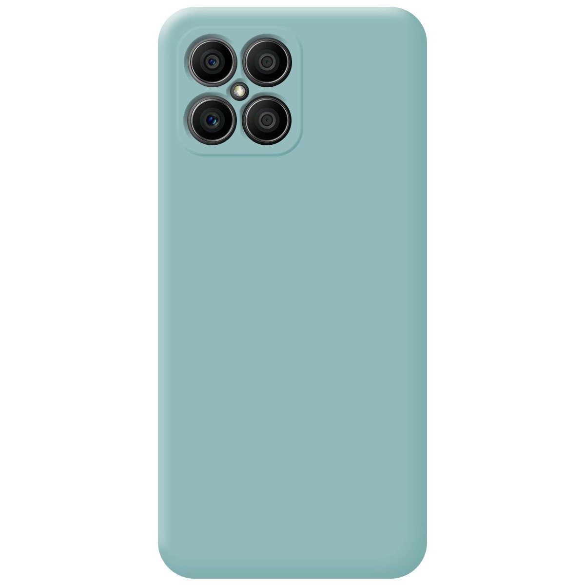Funda Silicona Líquida Ultra Suave para Huawei Honor X8 color Azul