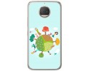 Funda Gel Tpu para Motorola Moto G5S Plus Diseño Familia Dibujos