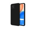 Funda Silicona Líquida Ultra Suave para Huawei Honor X8 color Negra