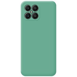 Funda Silicona Líquida Ultra Suave para Huawei Honor X8 color Verde 2