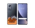 Funda Silicona Transparente para Xiaomi 12 / 12X 5G diseño Bufalo Dibujos
