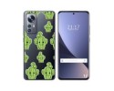 Funda Silicona Transparente para Xiaomi 12 / 12X 5G diseño Cactus Dibujos