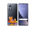 Funda Silicona Transparente para Xiaomi 12 / 12X 5G diseño Leopardo Dibujos