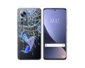 Funda Silicona Transparente para Xiaomi 12 / 12X 5G diseño Plumas Dibujos