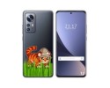 Funda Silicona Transparente para Xiaomi 12 / 12X 5G diseño Tigre Dibujos