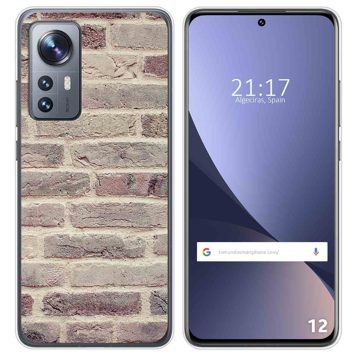 Funda Silicona para Xiaomi 12 / 12X 5G diseño Ladrillo 01 Dibujos