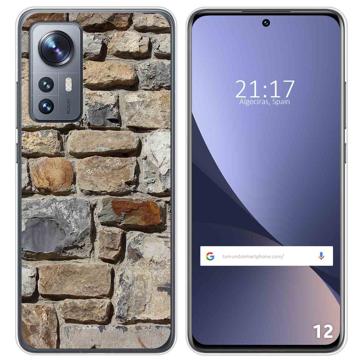 Funda Silicona para Xiaomi 12 / 12X 5G diseño Ladrillo 03 Dibujos