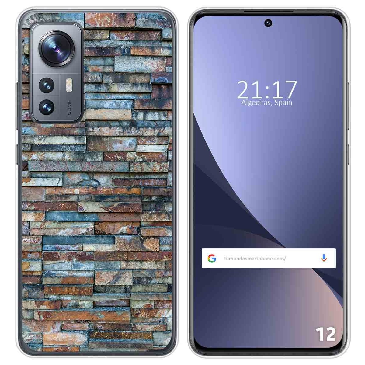 Funda Silicona para Xiaomi 12 / 12X 5G diseño Ladrillo 05 Dibujos